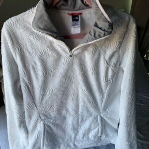 North Face White Sweater